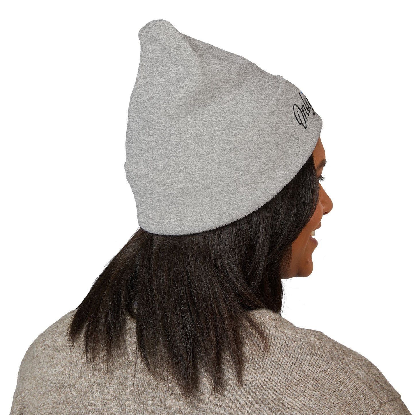 Embroidered Cuffed Beanie - OnlyDarts, Winter Accessory, Sports Gift, Casual Hat, Outdoor Wear, Cool Weather Style