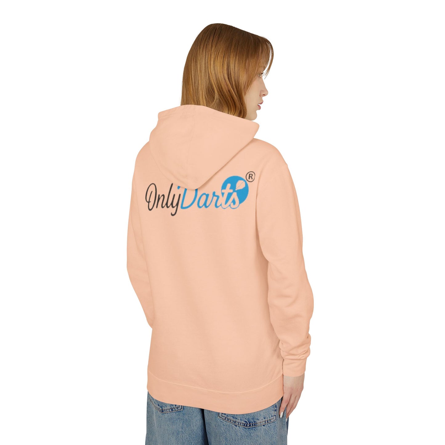 Unisex Lightweight Hooded Sweatshirt - Casual Comfort for Darts Lovers, Perfect Gift for Holidays, Sports Events, Everyday Wear