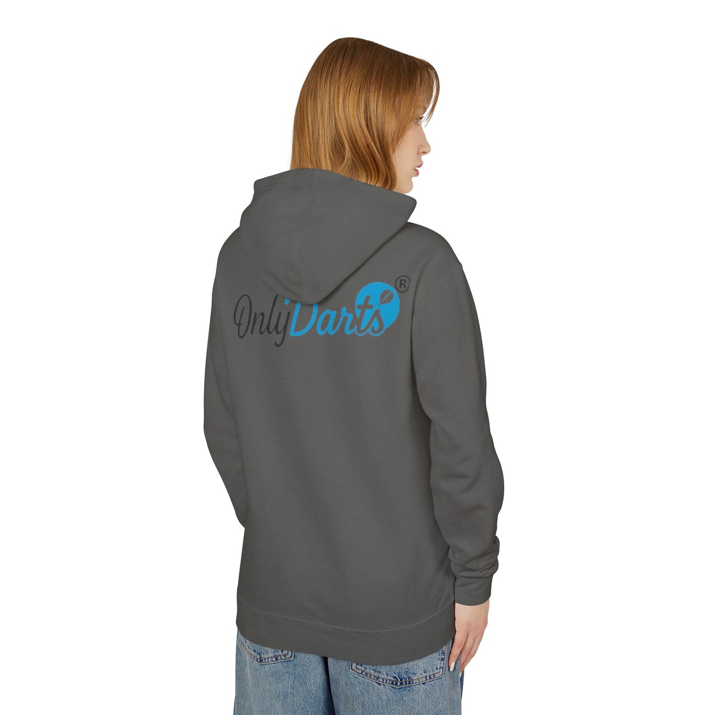 Unisex Lightweight Hooded Sweatshirt - Casual Comfort for Darts Lovers, Perfect Gift for Holidays, Sports Events, Everyday Wear