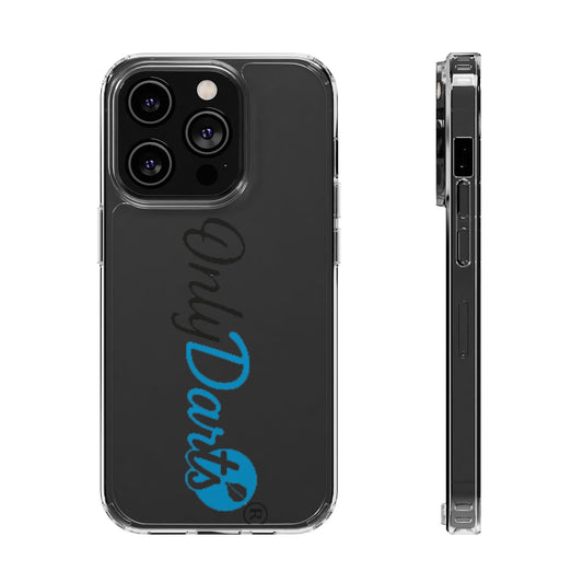 Customizable Clear Phone Cases for Darts Lovers, Sleek Protection, Personalized Gift, Sporty Tech Accessories