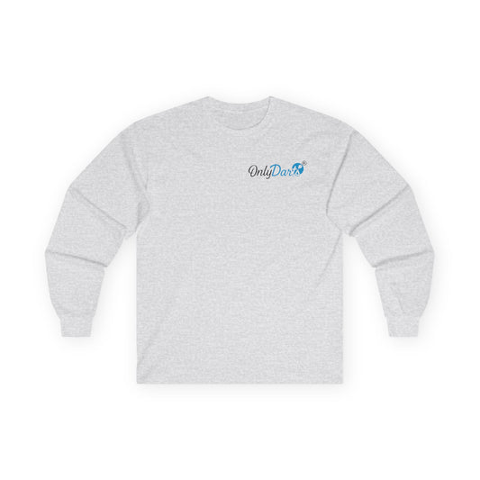 OnlyDarts Unisex Long Sleeve Tee - Casual Comfort, Perfect for Darts Lovers, Gift for Sports Fans, Lounge Wear, Daily Style