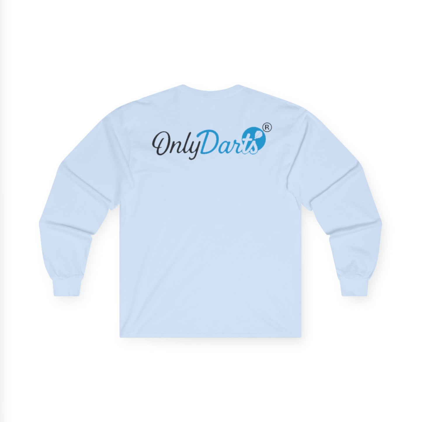 OnlyDarts Unisex Long Sleeve Tee - Casual Comfort, Perfect for Darts Lovers, Gift for Sports Fans, Lounge Wear, Daily Style