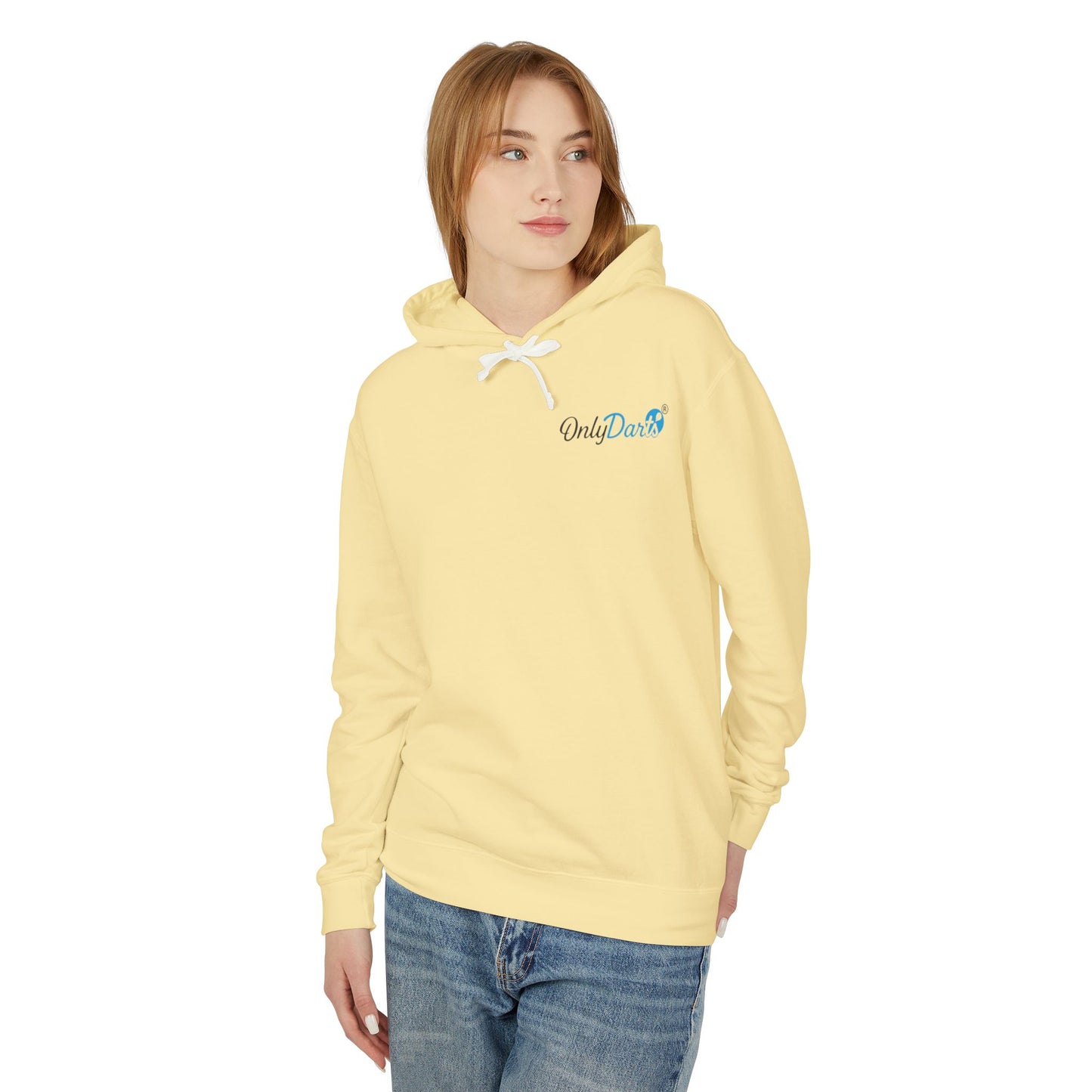 Unisex Lightweight Hooded Sweatshirt - Casual Comfort for Darts Lovers, Perfect Gift for Holidays, Sports Events, Everyday Wear