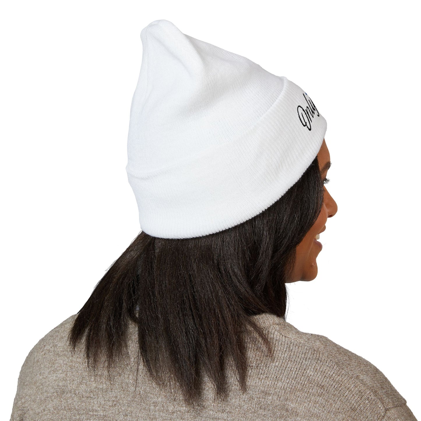 Embroidered Cuffed Beanie - OnlyDarts, Winter Accessory, Sports Gift, Casual Hat, Outdoor Wear, Cool Weather Style