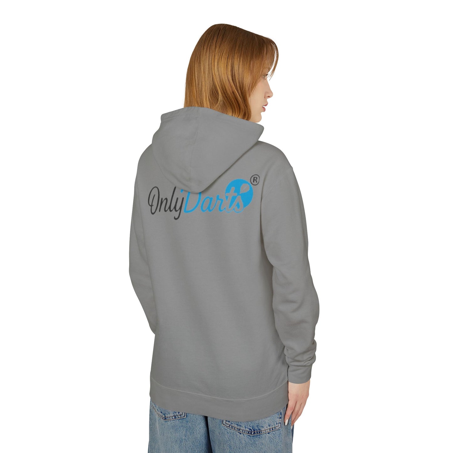 Unisex Lightweight Hooded Sweatshirt - Casual Comfort for Darts Lovers, Perfect Gift for Holidays, Sports Events, Everyday Wear