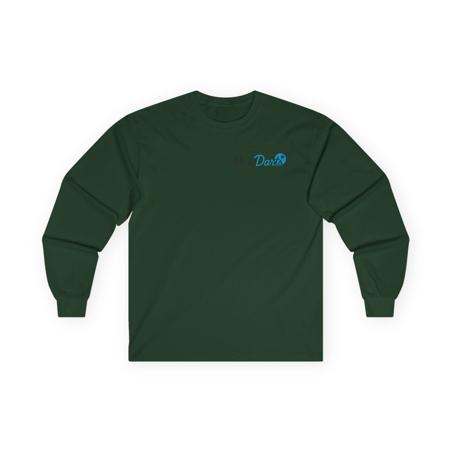 OnlyDarts Unisex Long Sleeve Tee - Casual Comfort, Perfect for Darts Lovers, Gift for Sports Fans, Lounge Wear, Daily Style