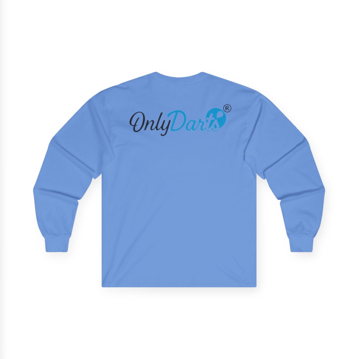 OnlyDarts Unisex Long Sleeve Tee - Casual Comfort, Perfect for Darts Lovers, Gift for Sports Fans, Lounge Wear, Daily Style