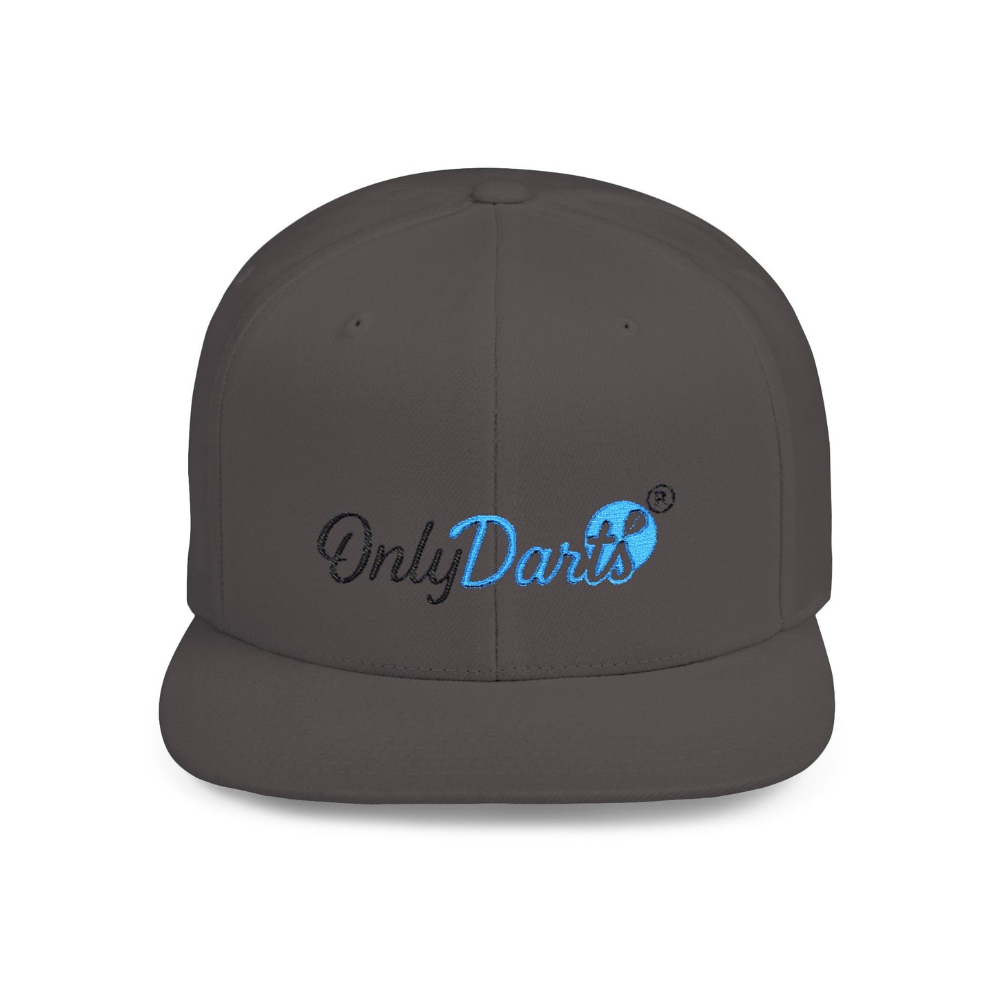 Stylish Flat Bill Snapback Hat for Trendy Dart Lovers, Adjustable Cap for Darts, Sports Events, Fashion Statement, Gift Idea
