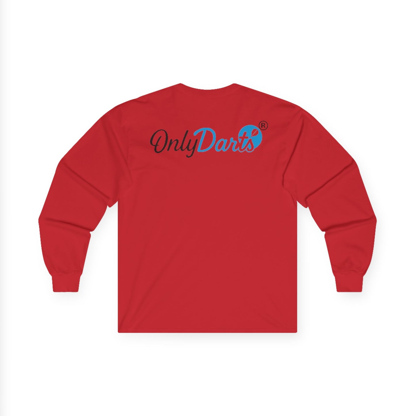 OnlyDarts Unisex Long Sleeve Tee - Casual Comfort, Perfect for Darts Lovers, Gift for Sports Fans, Lounge Wear, Daily Style