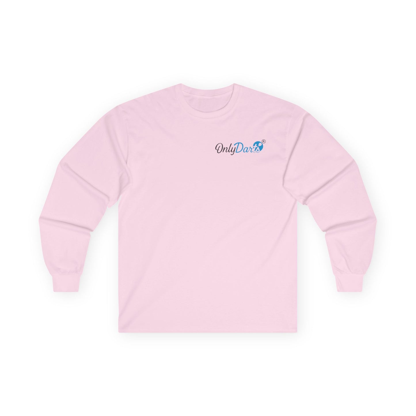 OnlyDarts Unisex Long Sleeve Tee - Casual Comfort, Perfect for Darts Lovers, Gift for Sports Fans, Lounge Wear, Daily Style