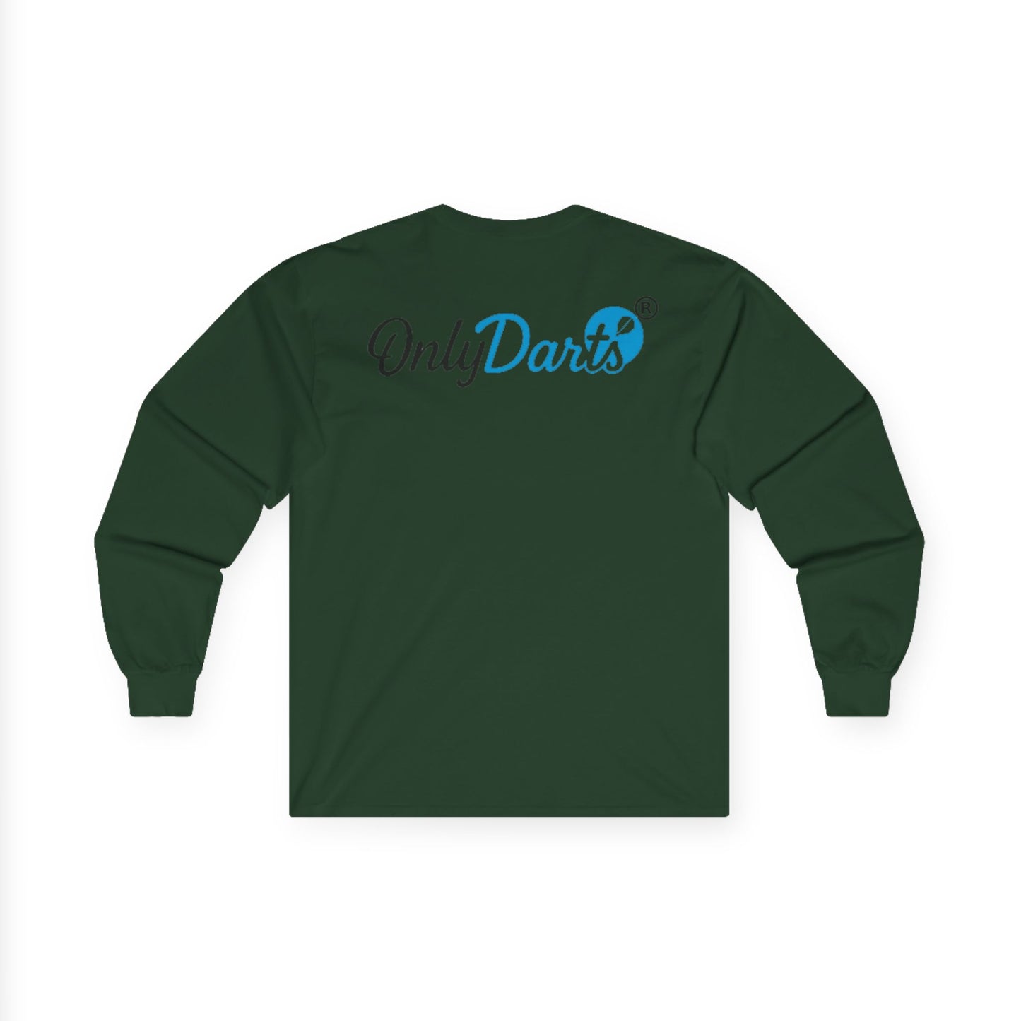 OnlyDarts Unisex Long Sleeve Tee - Casual Comfort, Perfect for Darts Lovers, Gift for Sports Fans, Lounge Wear, Daily Style