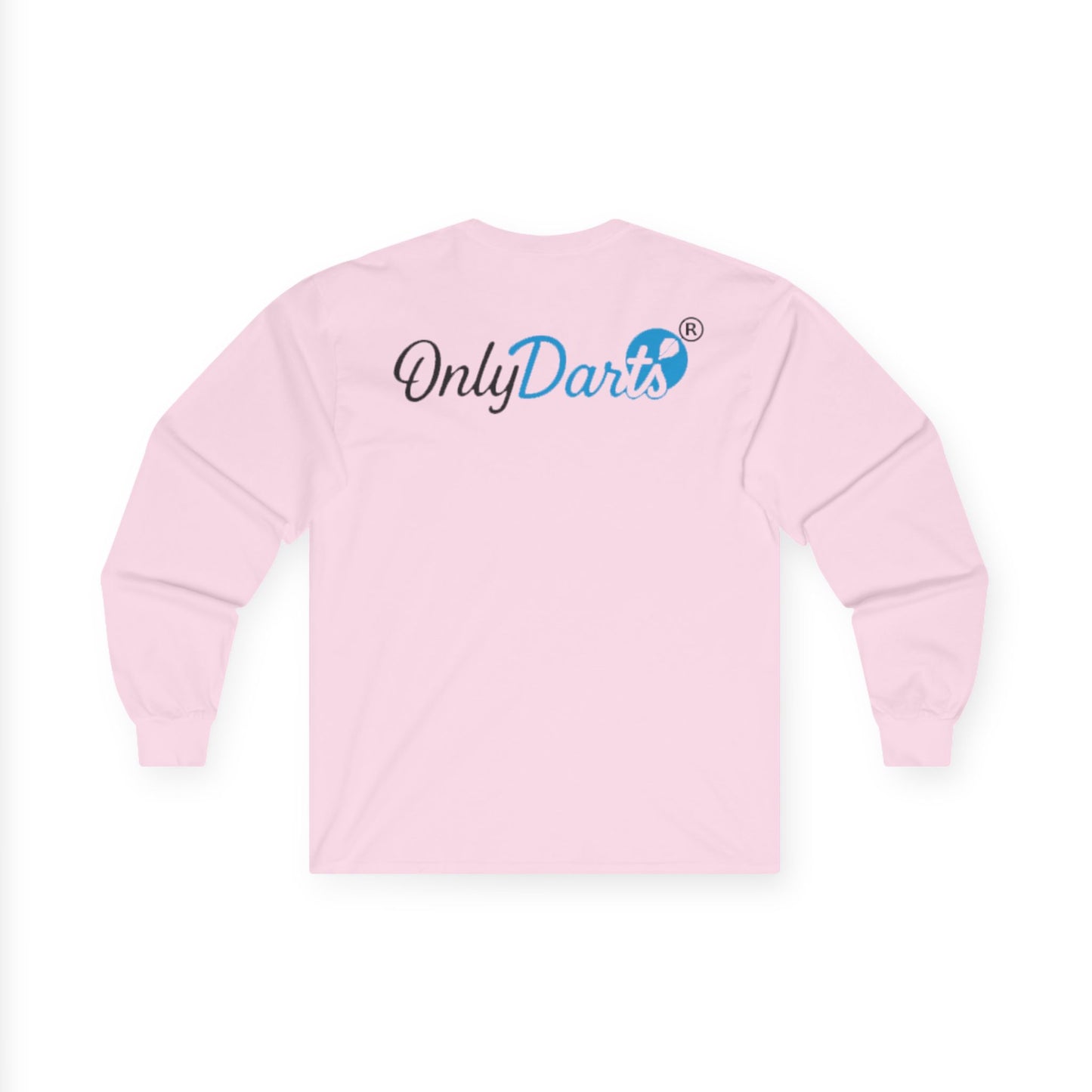 OnlyDarts Unisex Long Sleeve Tee - Casual Comfort, Perfect for Darts Lovers, Gift for Sports Fans, Lounge Wear, Daily Style