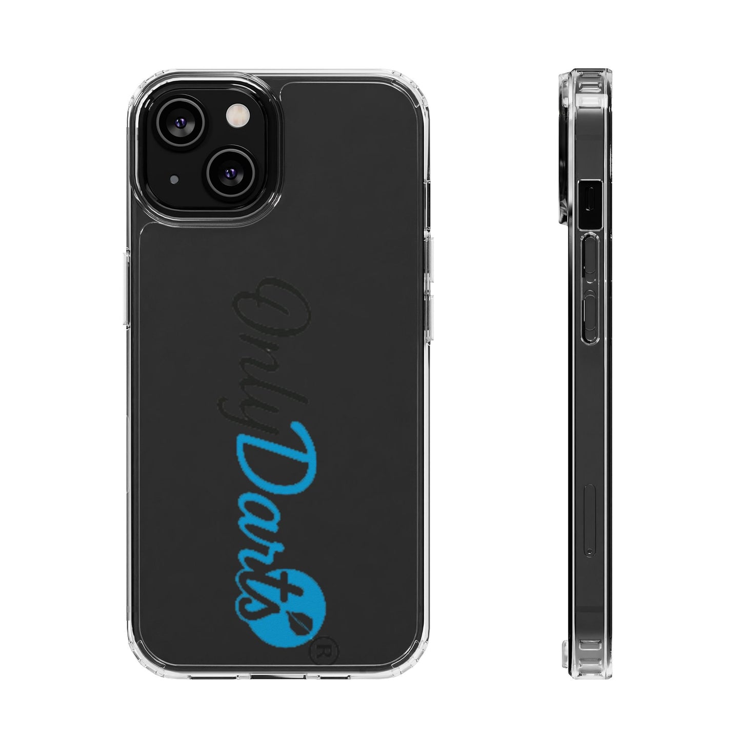 Customizable Clear Phone Cases for Darts Lovers, Sleek Protection, Personalized Gift, Sporty Tech Accessories