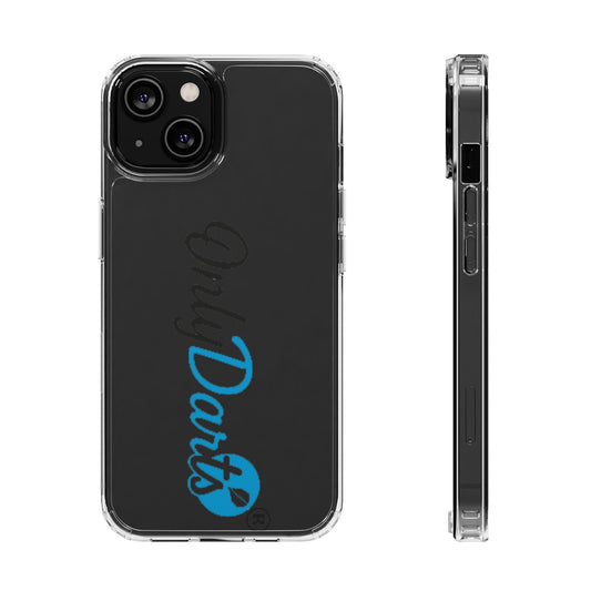 Customizable Clear Phone Cases for Darts Lovers, Sleek Protection, Personalized Gift, Sporty Tech Accessories