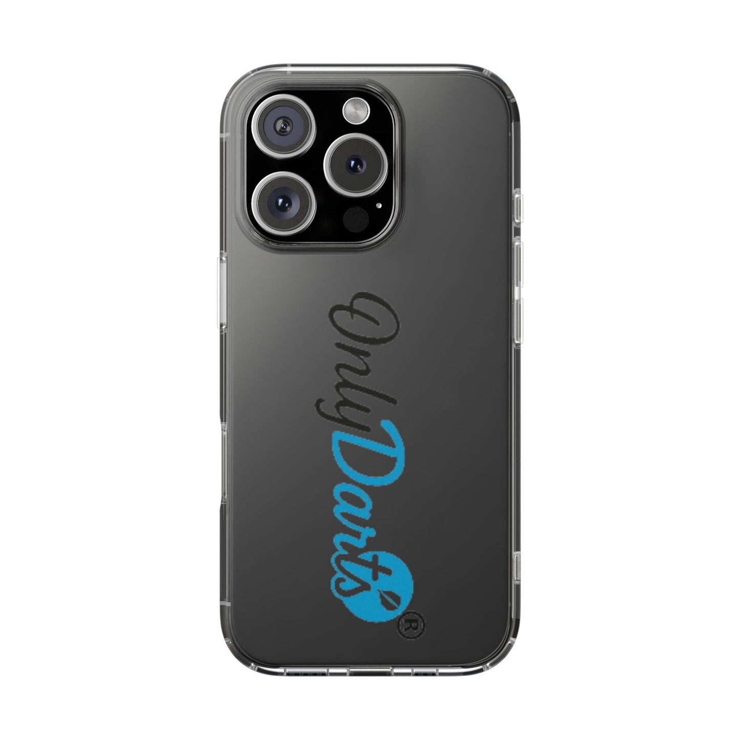 Customizable Clear Phone Cases for Darts Lovers, Sleek Protection, Personalized Gift, Sporty Tech Accessories