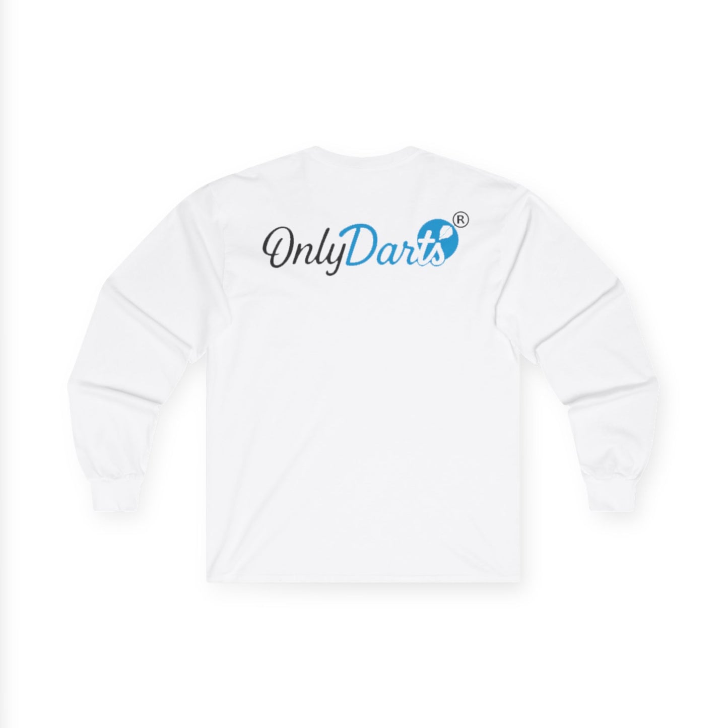 OnlyDarts Unisex Long Sleeve Tee - Casual Comfort, Perfect for Darts Lovers, Gift for Sports Fans, Lounge Wear, Daily Style