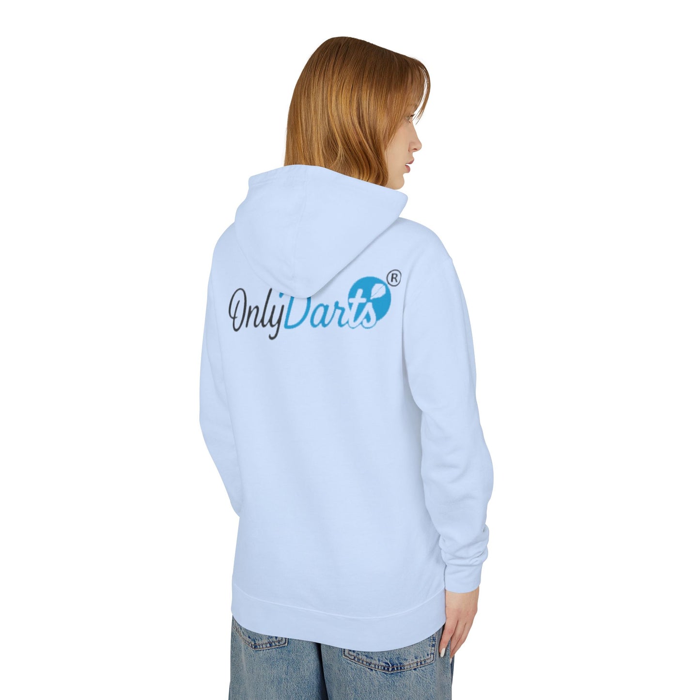 Unisex Lightweight Hooded Sweatshirt - Casual Comfort for Darts Lovers, Perfect Gift for Holidays, Sports Events, Everyday Wear
