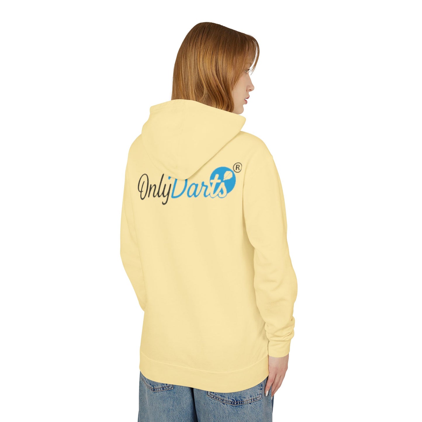 Unisex Lightweight Hooded Sweatshirt - Casual Comfort for Darts Lovers, Perfect Gift for Holidays, Sports Events, Everyday Wear