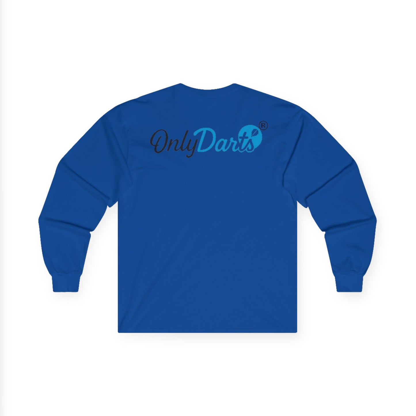OnlyDarts Unisex Long Sleeve Tee - Casual Comfort, Perfect for Darts Lovers, Gift for Sports Fans, Lounge Wear, Daily Style