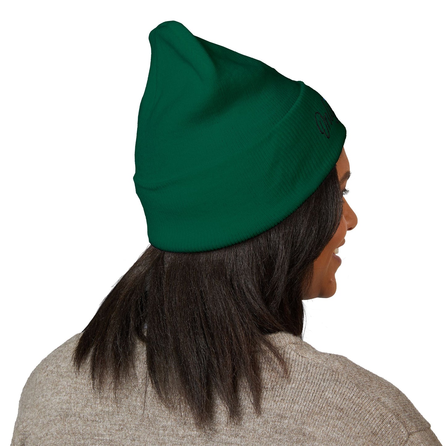 Embroidered Cuffed Beanie - OnlyDarts, Winter Accessory, Sports Gift, Casual Hat, Outdoor Wear, Cool Weather Style
