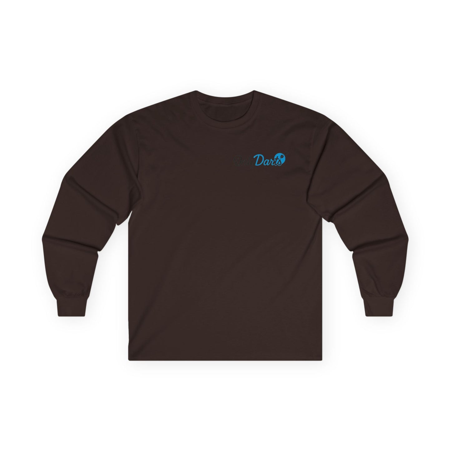 OnlyDarts Unisex Long Sleeve Tee - Casual Comfort, Perfect for Darts Lovers, Gift for Sports Fans, Lounge Wear, Daily Style