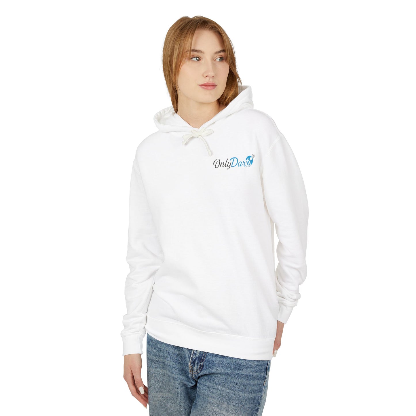 Unisex Lightweight Hooded Sweatshirt - Casual Comfort for Darts Lovers, Perfect Gift for Holidays, Sports Events, Everyday Wear