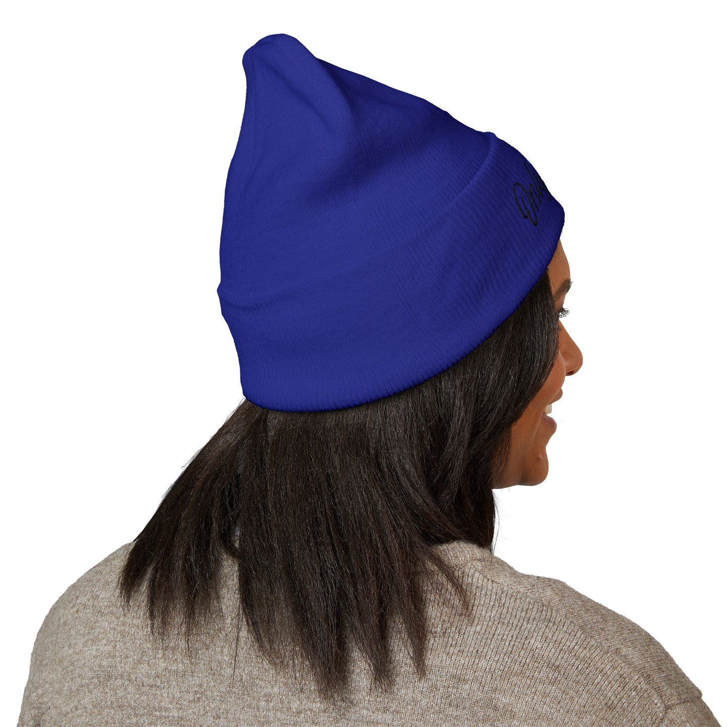 Embroidered Cuffed Beanie - OnlyDarts, Winter Accessory, Sports Gift, Casual Hat, Outdoor Wear, Cool Weather Style