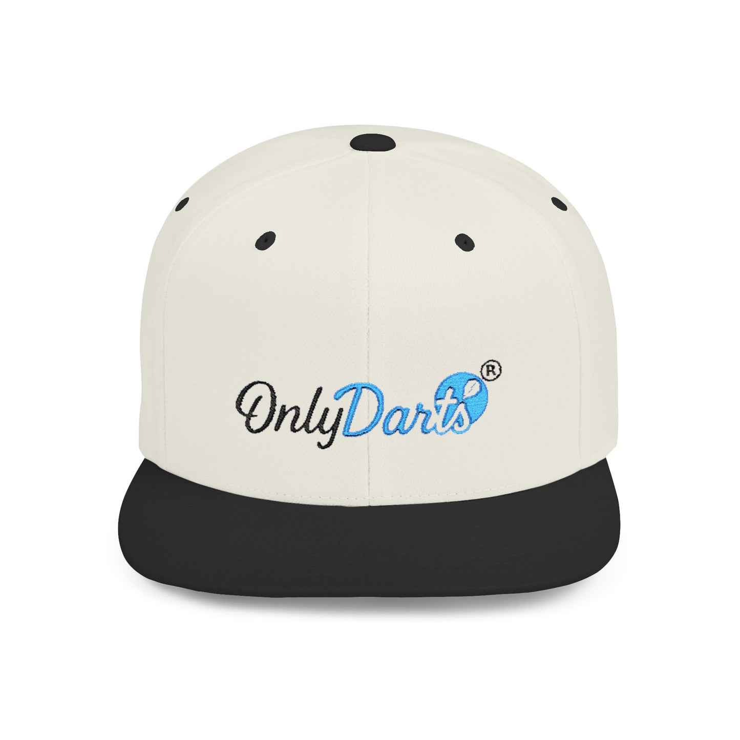 Stylish Flat Bill Snapback Hat for Trendy Dart Lovers, Adjustable Cap for Darts, Sports Events, Fashion Statement, Gift Idea