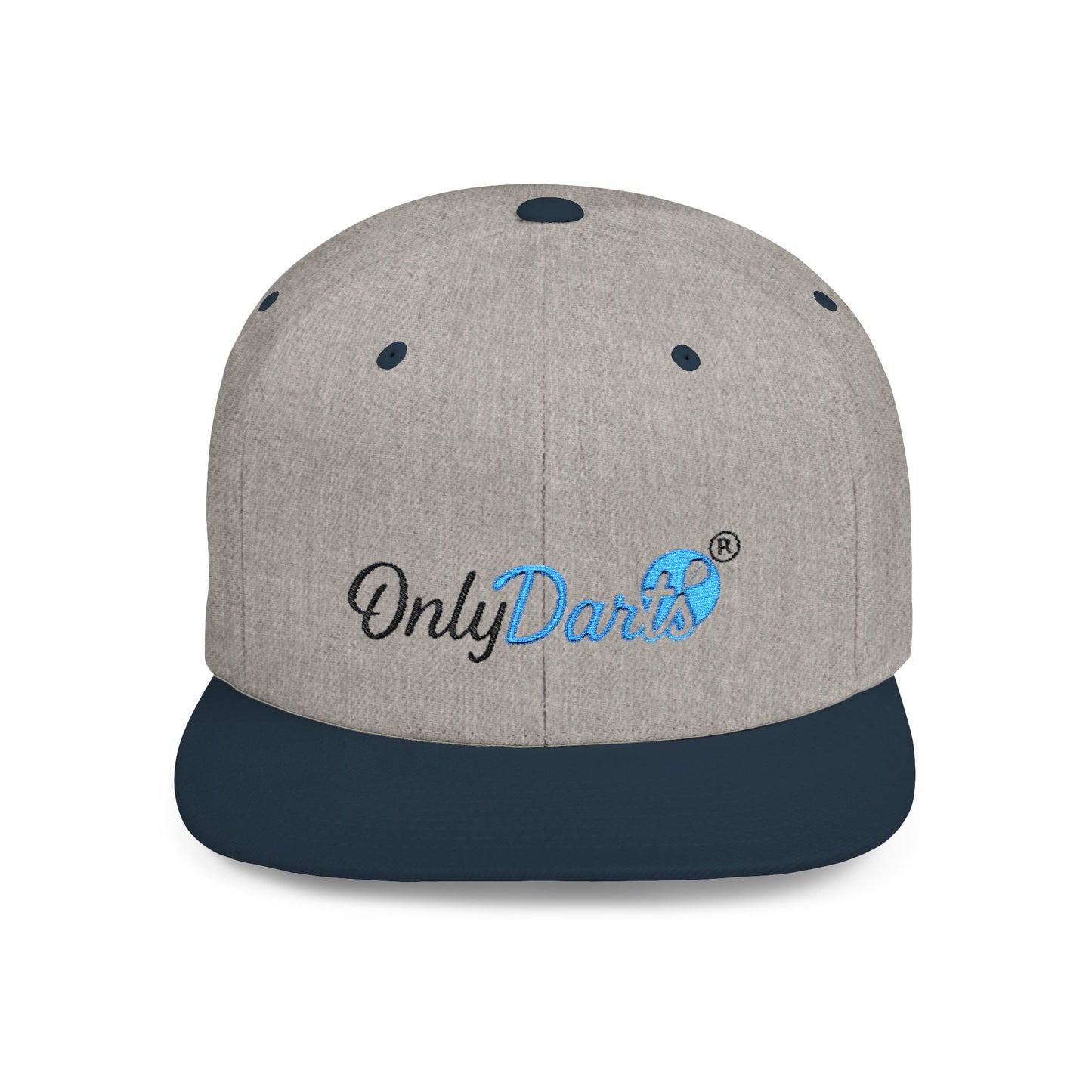 Stylish Flat Bill Snapback Hat for Trendy Dart Lovers, Adjustable Cap for Darts, Sports Events, Fashion Statement, Gift Idea