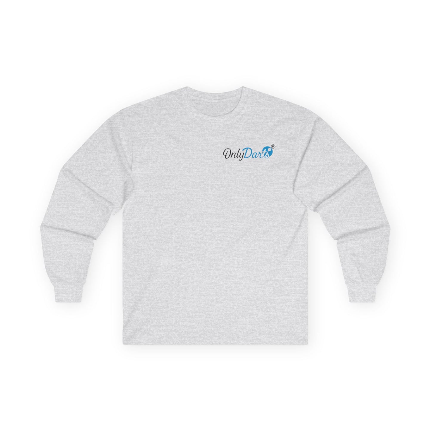OnlyDarts Unisex Long Sleeve Tee - Casual Comfort, Perfect for Darts Lovers, Gift for Sports Fans, Lounge Wear, Daily Style