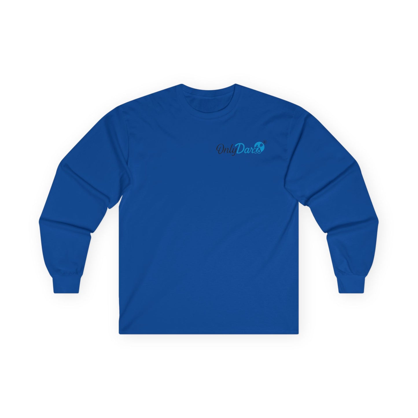 OnlyDarts Unisex Long Sleeve Tee - Casual Comfort, Perfect for Darts Lovers, Gift for Sports Fans, Lounge Wear, Daily Style