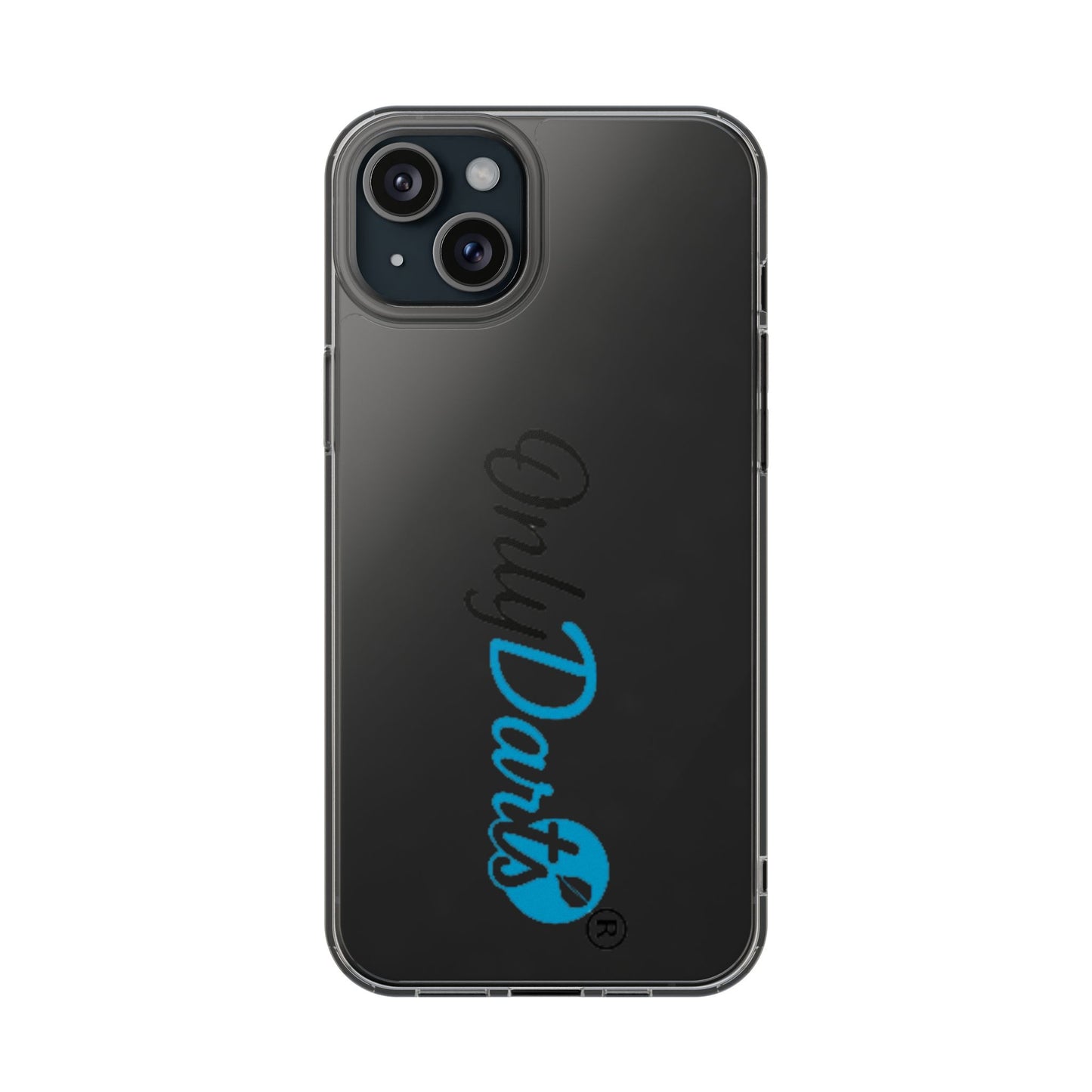 Customizable Clear Phone Cases for Darts Lovers, Sleek Protection, Personalized Gift, Sporty Tech Accessories