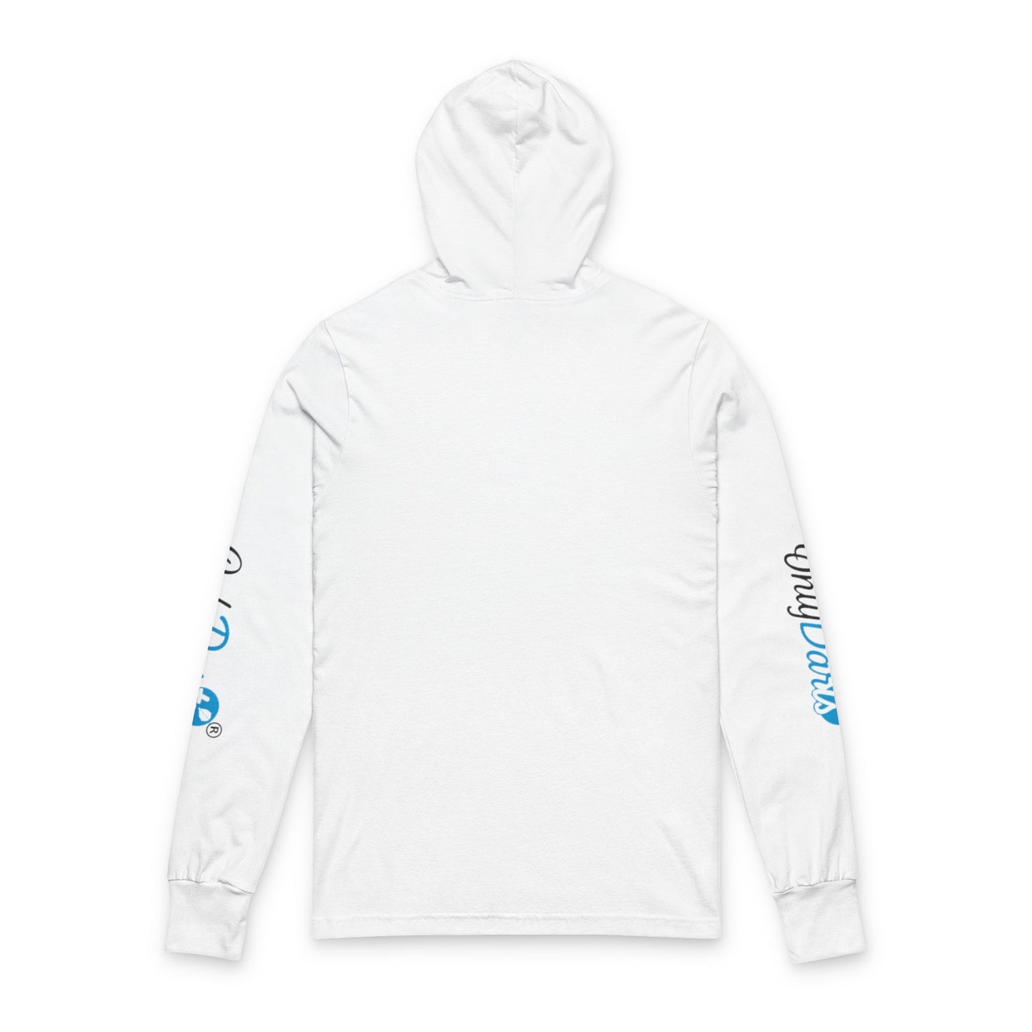 Chill Vibes Unisex Hooded Long Sleeve Tee, Casual Wear, Beach Day Apparel, Summer Outdoor Shirt, Gift for Friends