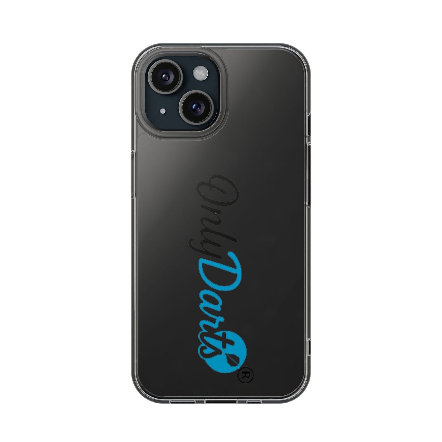 Customizable Clear Phone Cases for Darts Lovers, Sleek Protection, Personalized Gift, Sporty Tech Accessories
