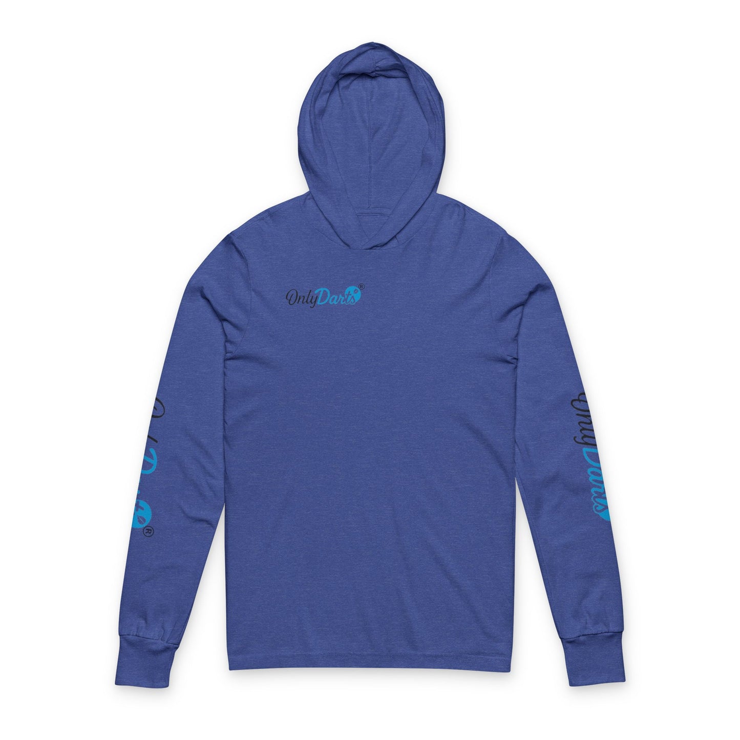 Chill Vibes Unisex Hooded Long Sleeve Tee, Casual Wear, Beach Day Apparel, Summer Outdoor Shirt, Gift for Friends