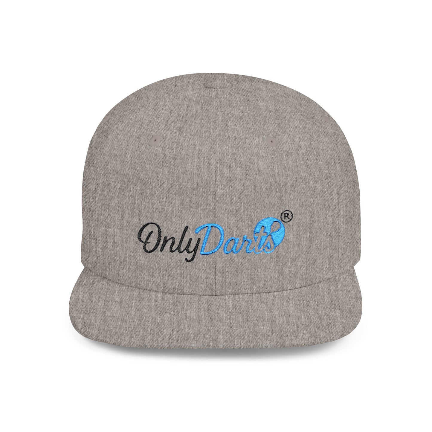 Stylish Flat Bill Snapback Hat for Trendy Dart Lovers, Adjustable Cap for Darts, Sports Events, Fashion Statement, Gift Idea