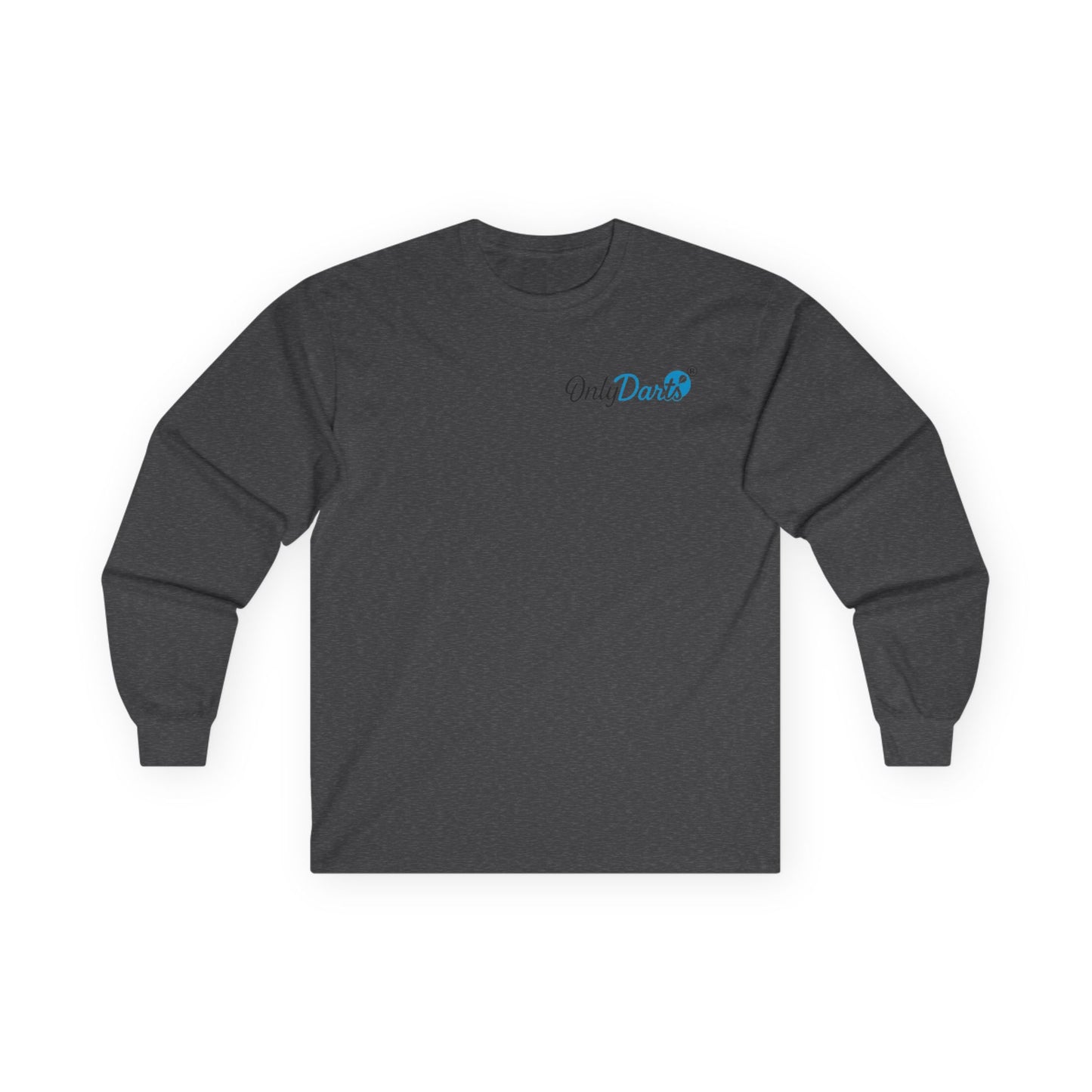 OnlyDarts Unisex Long Sleeve Tee - Casual Comfort, Perfect for Darts Lovers, Gift for Sports Fans, Lounge Wear, Daily Style