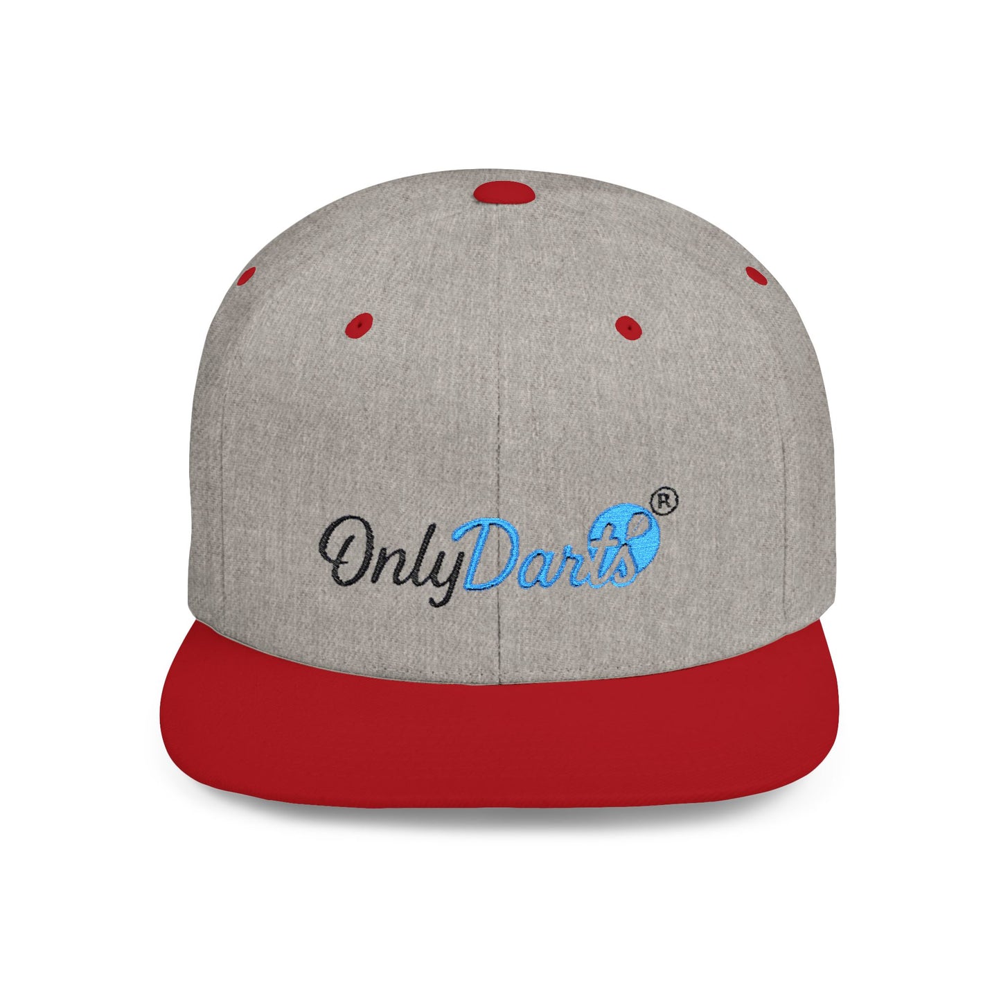 Stylish Flat Bill Snapback Hat for Trendy Dart Lovers, Adjustable Cap for Darts, Sports Events, Fashion Statement, Gift Idea