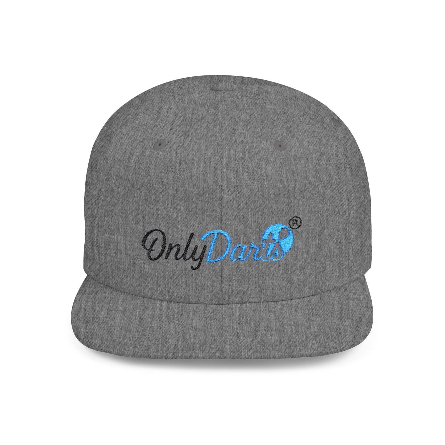 Stylish Flat Bill Snapback Hat for Trendy Dart Lovers, Adjustable Cap for Darts, Sports Events, Fashion Statement, Gift Idea