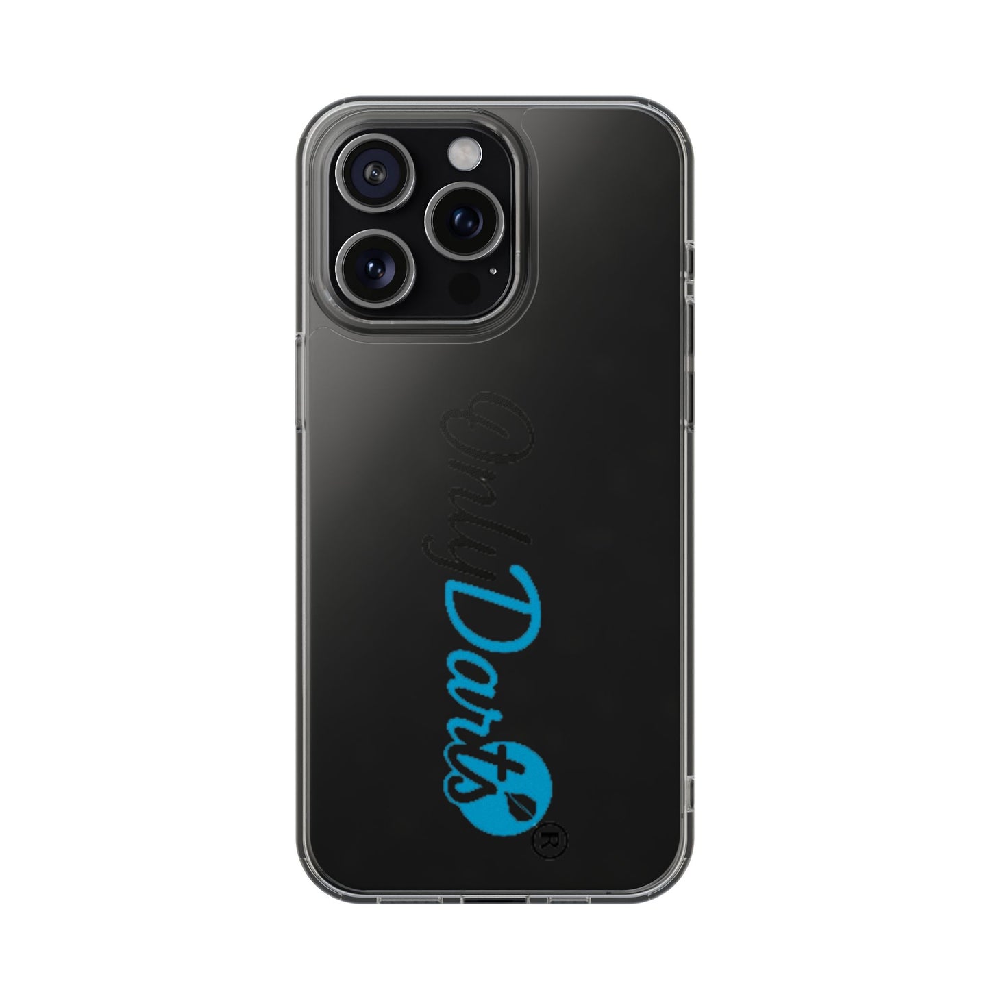 Customizable Clear Phone Cases for Darts Lovers, Sleek Protection, Personalized Gift, Sporty Tech Accessories