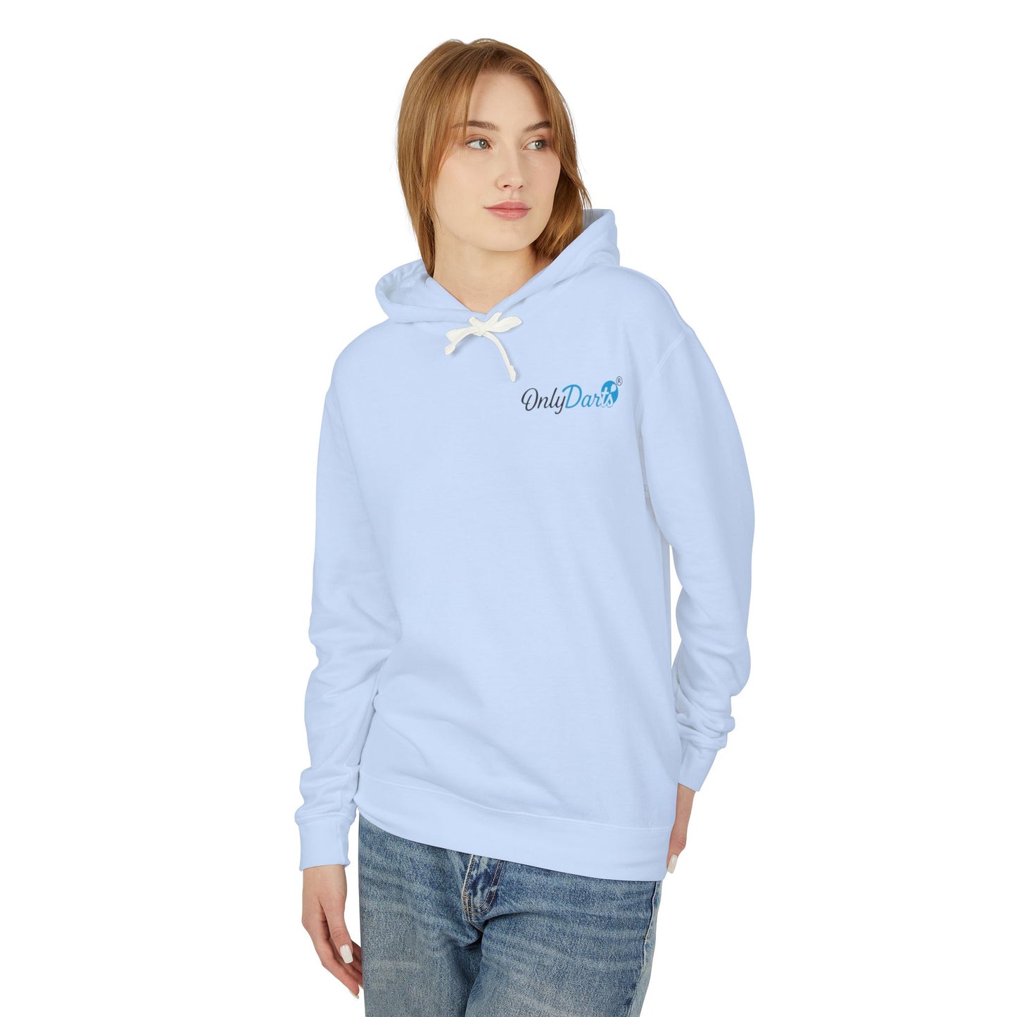 Unisex Lightweight Hooded Sweatshirt - Casual Comfort for Darts Lovers, Perfect Gift for Holidays, Sports Events, Everyday Wear