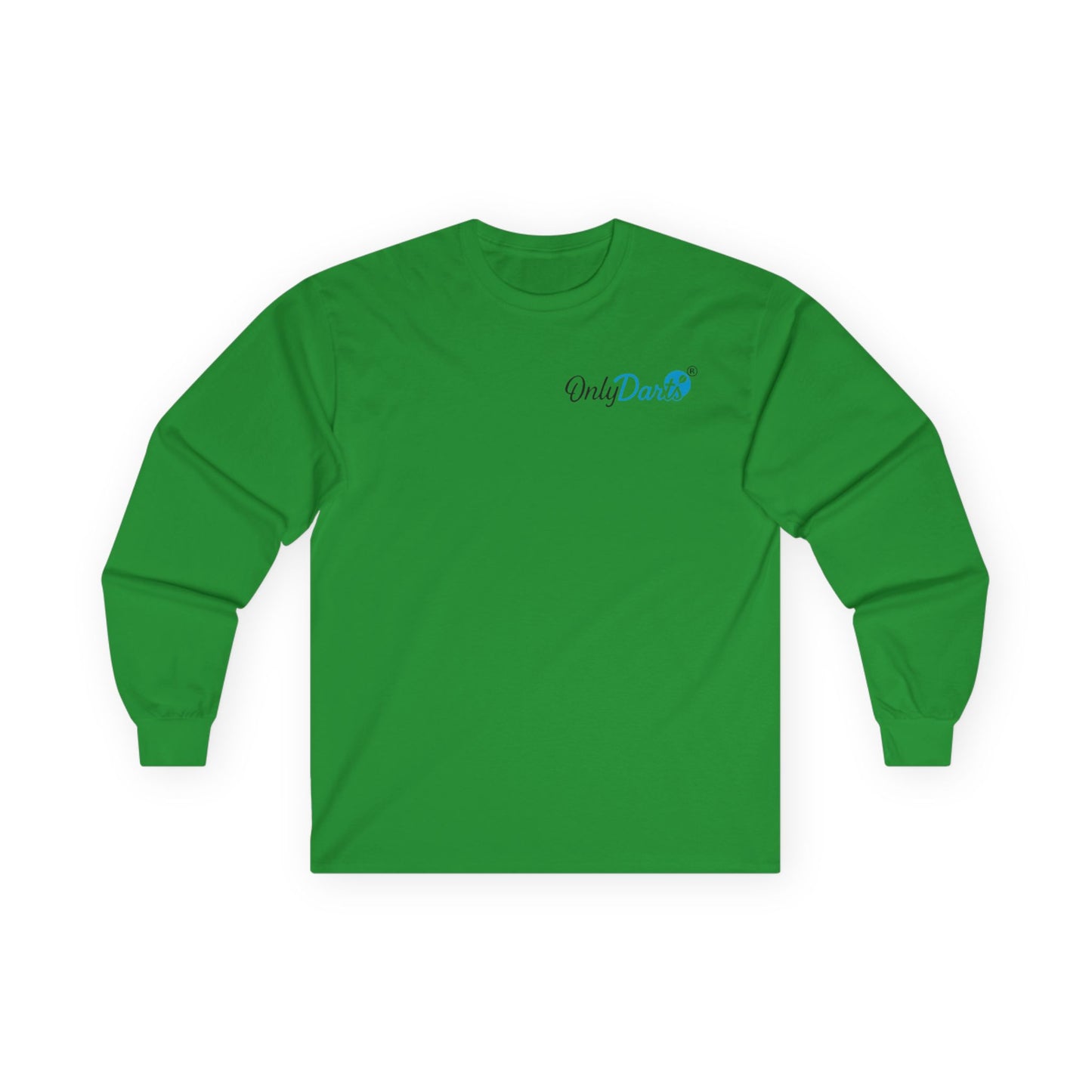 OnlyDarts Unisex Long Sleeve Tee - Casual Comfort, Perfect for Darts Lovers, Gift for Sports Fans, Lounge Wear, Daily Style