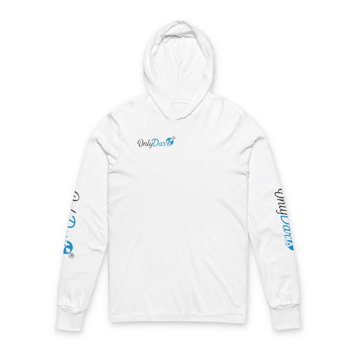 Chill Vibes Unisex Hooded Long Sleeve Tee, Casual Wear, Beach Day Apparel, Summer Outdoor Shirt, Gift for Friends