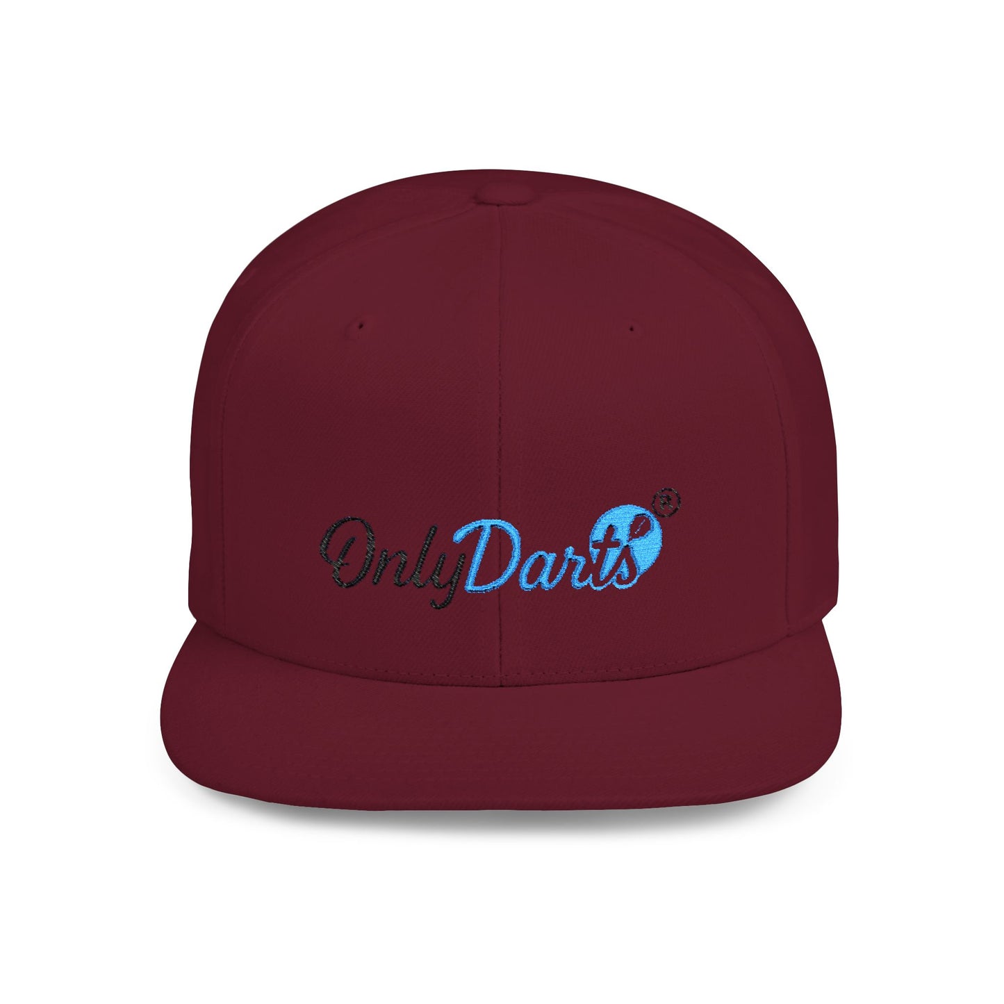 Stylish Flat Bill Snapback Hat for Trendy Dart Lovers, Adjustable Cap for Darts, Sports Events, Fashion Statement, Gift Idea
