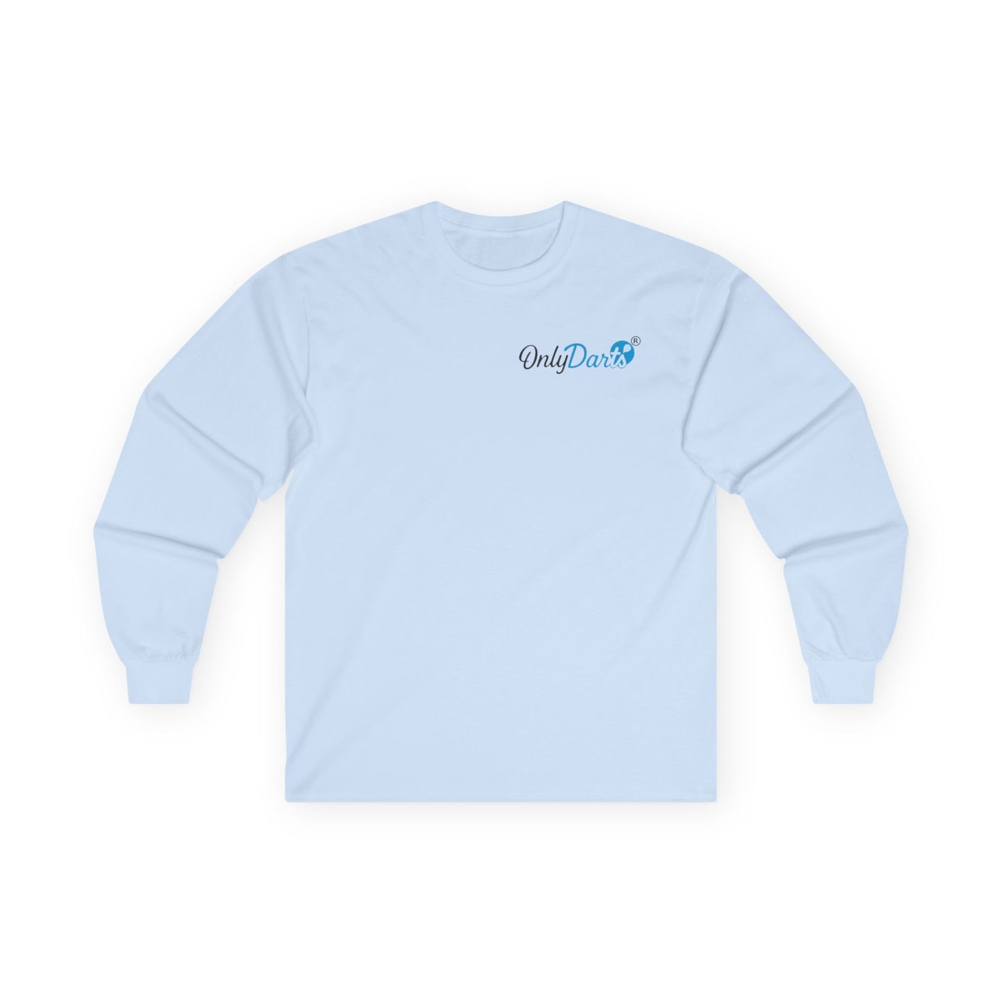 OnlyDarts Unisex Long Sleeve Tee - Casual Comfort, Perfect for Darts Lovers, Gift for Sports Fans, Lounge Wear, Daily Style