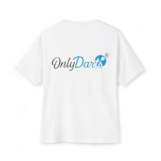 Front and back logo tee
