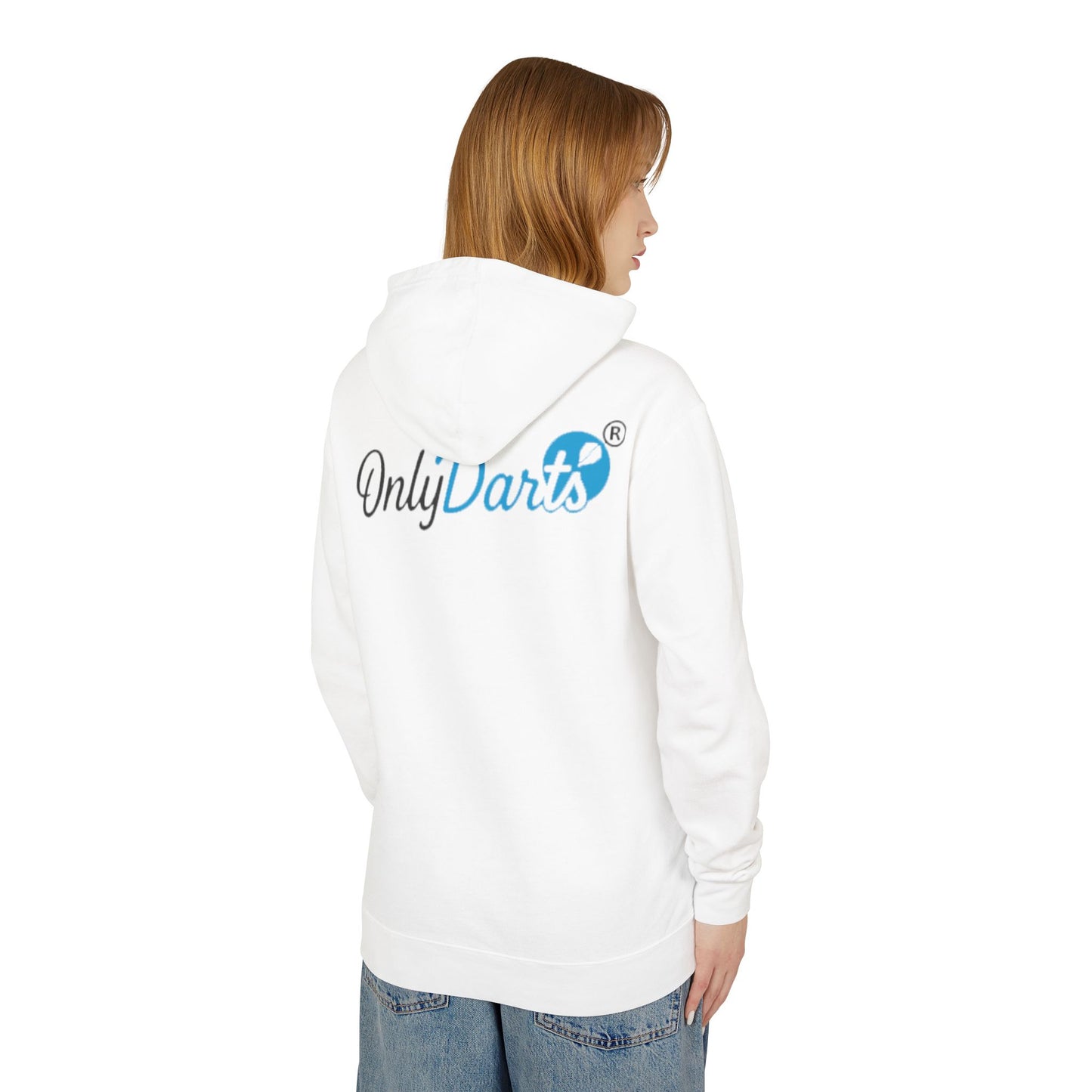 Unisex Lightweight Hooded Sweatshirt - Casual Comfort for Darts Lovers, Perfect Gift for Holidays, Sports Events, Everyday Wear