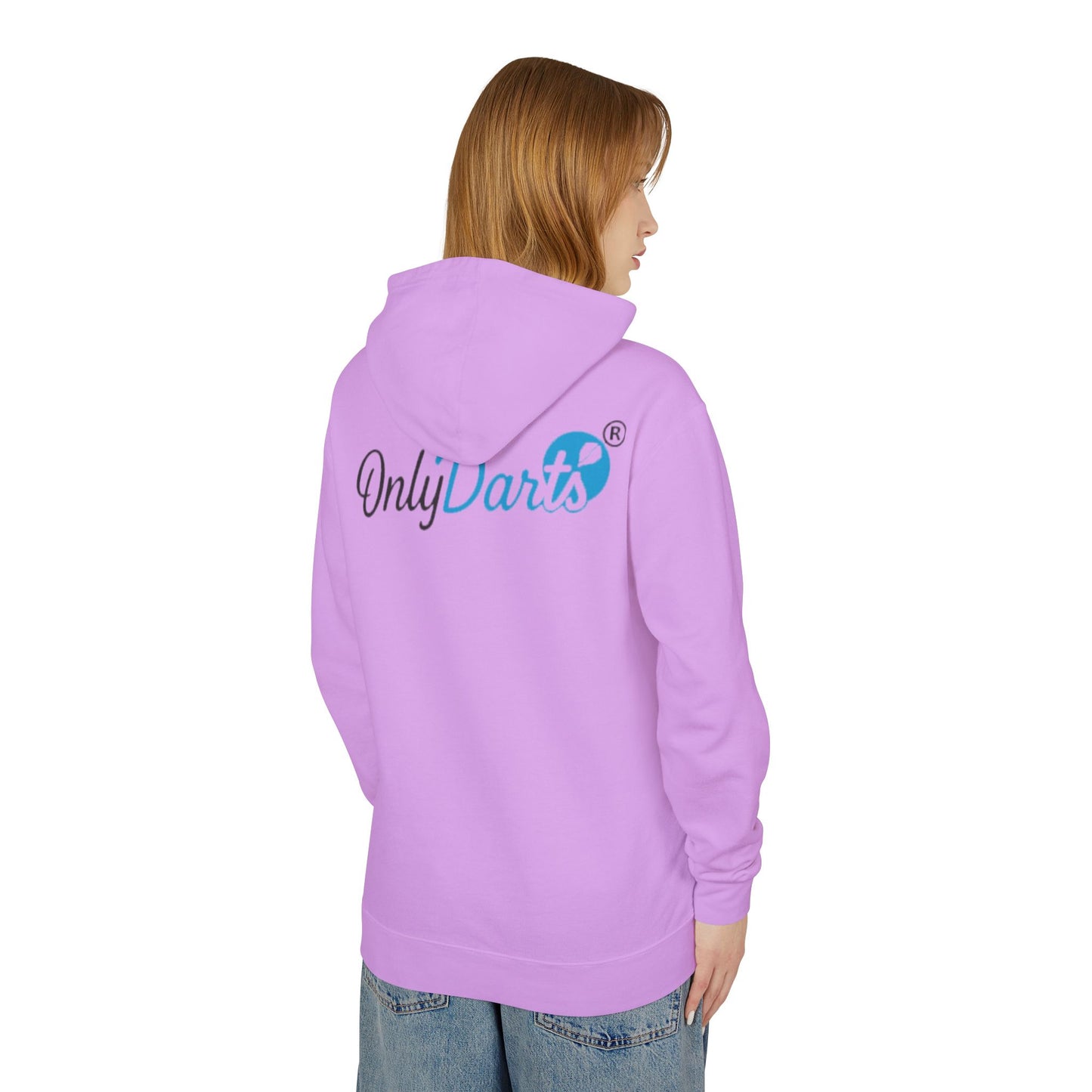 Unisex Lightweight Hooded Sweatshirt - Casual Comfort for Darts Lovers, Perfect Gift for Holidays, Sports Events, Everyday Wear