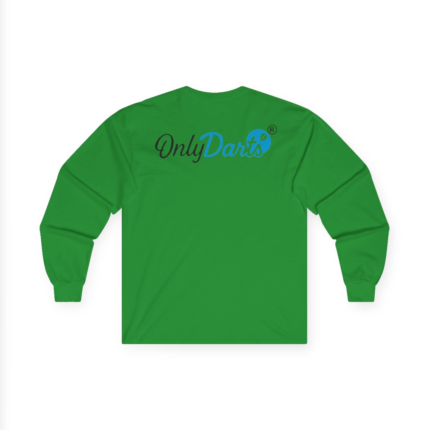 OnlyDarts Unisex Long Sleeve Tee - Casual Comfort, Perfect for Darts Lovers, Gift for Sports Fans, Lounge Wear, Daily Style