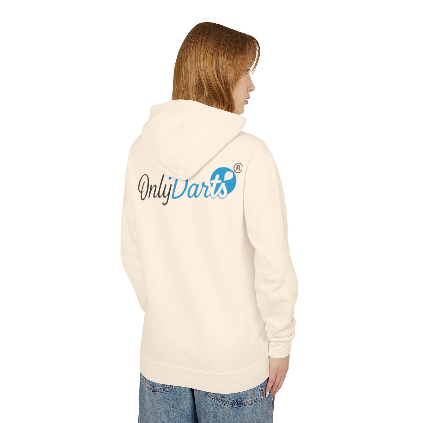 Unisex Lightweight Hooded Sweatshirt - Casual Comfort for Darts Lovers, Perfect Gift for Holidays, Sports Events, Everyday Wear